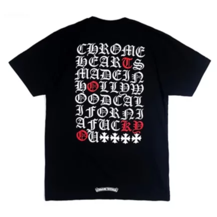 Chrome Hearts Made In Hollywood T-shirt Black