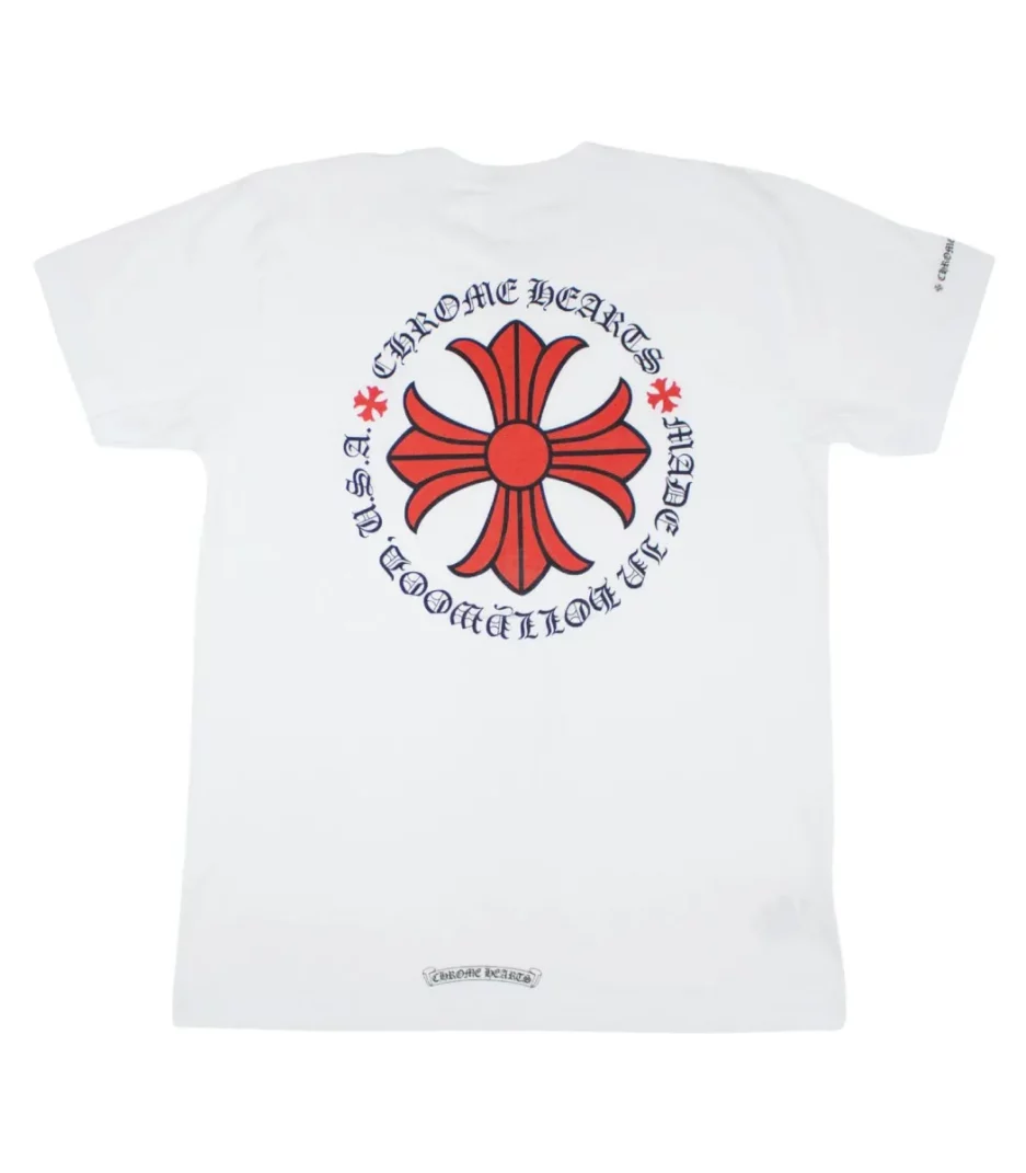 Chrome Hearts Made in Hollywood Plus Cross T-shirt White