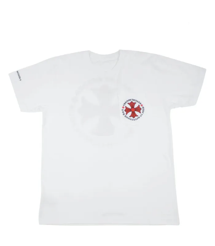Chrome Hearts Made in Hollywood Plus Cross T-shirt White