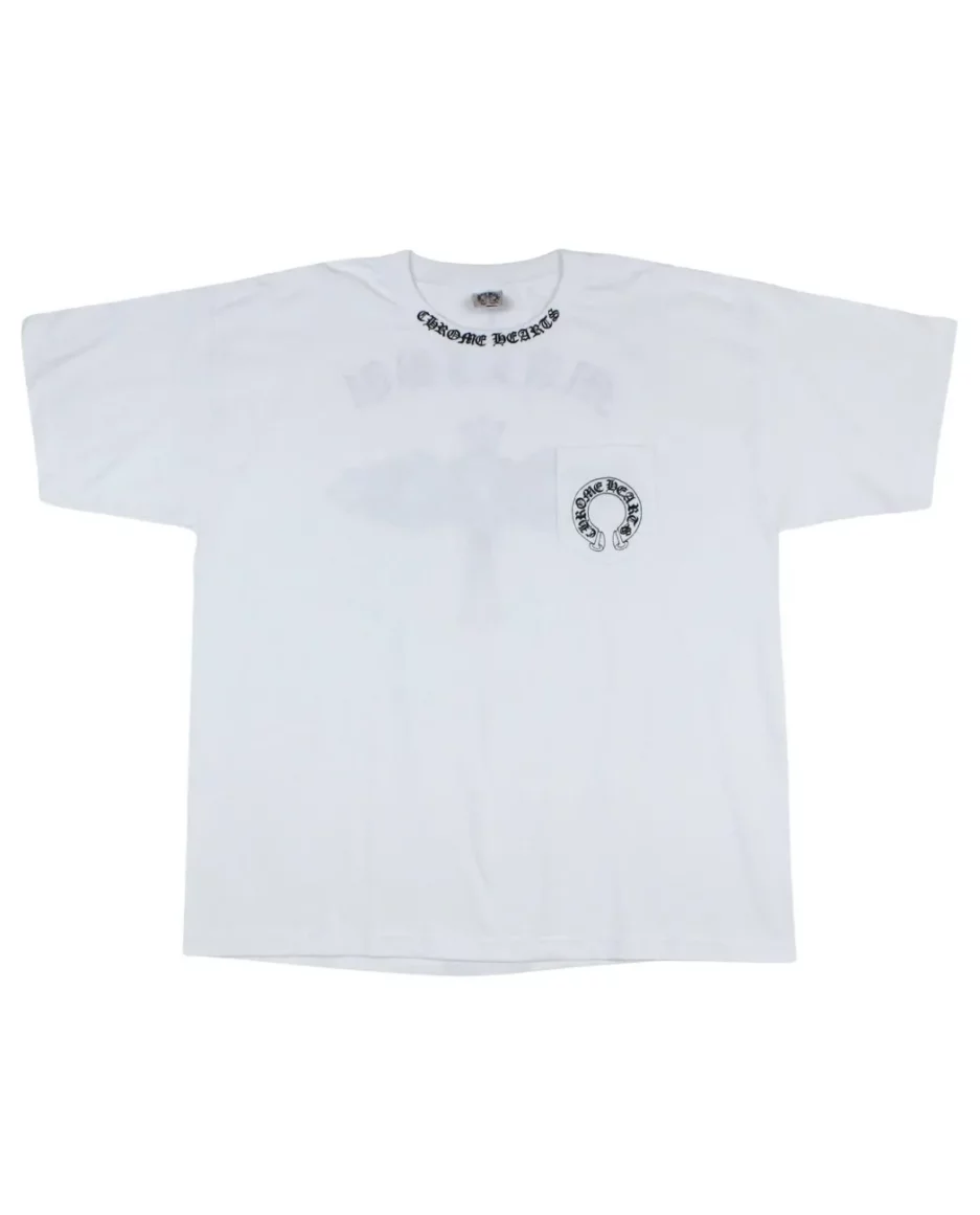 Chrome Hearts Malibu Exclusive Classic Script T-Shirt White