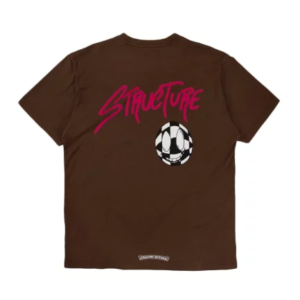 Chrome Hearts Matty Boy Structure T-shirt Brown