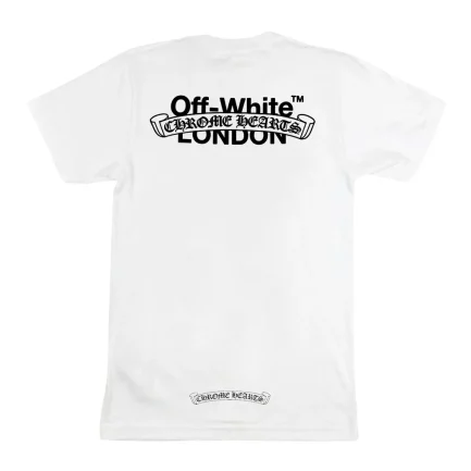 Off White x Chrome Hearts London T-Shirt