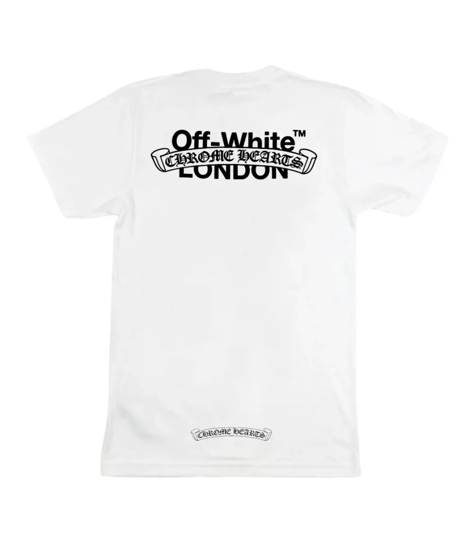Off White x Chrome Hearts London T-Shirt