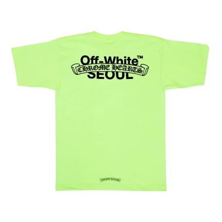 Off White x Chrome Hearts Seool T-Shirt