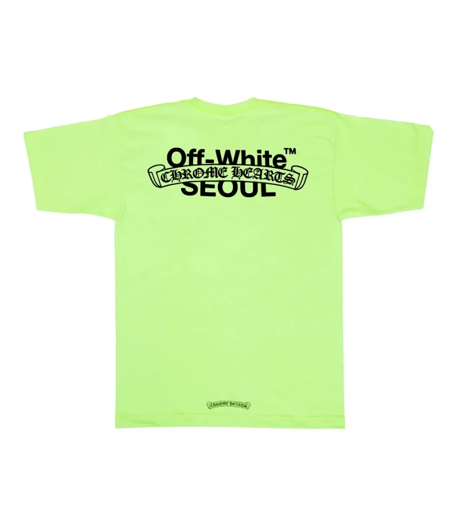 Off White x Chrome Hearts Seool T-Shirt